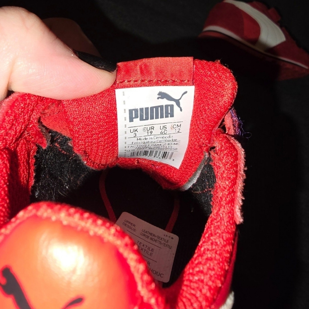 Puma Baby Sneakers size 3 - Picture 4 of 4